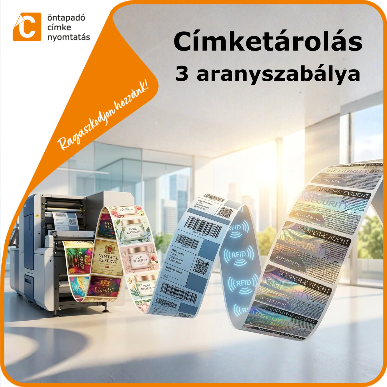 A címketárolás 3 aranyszabálya