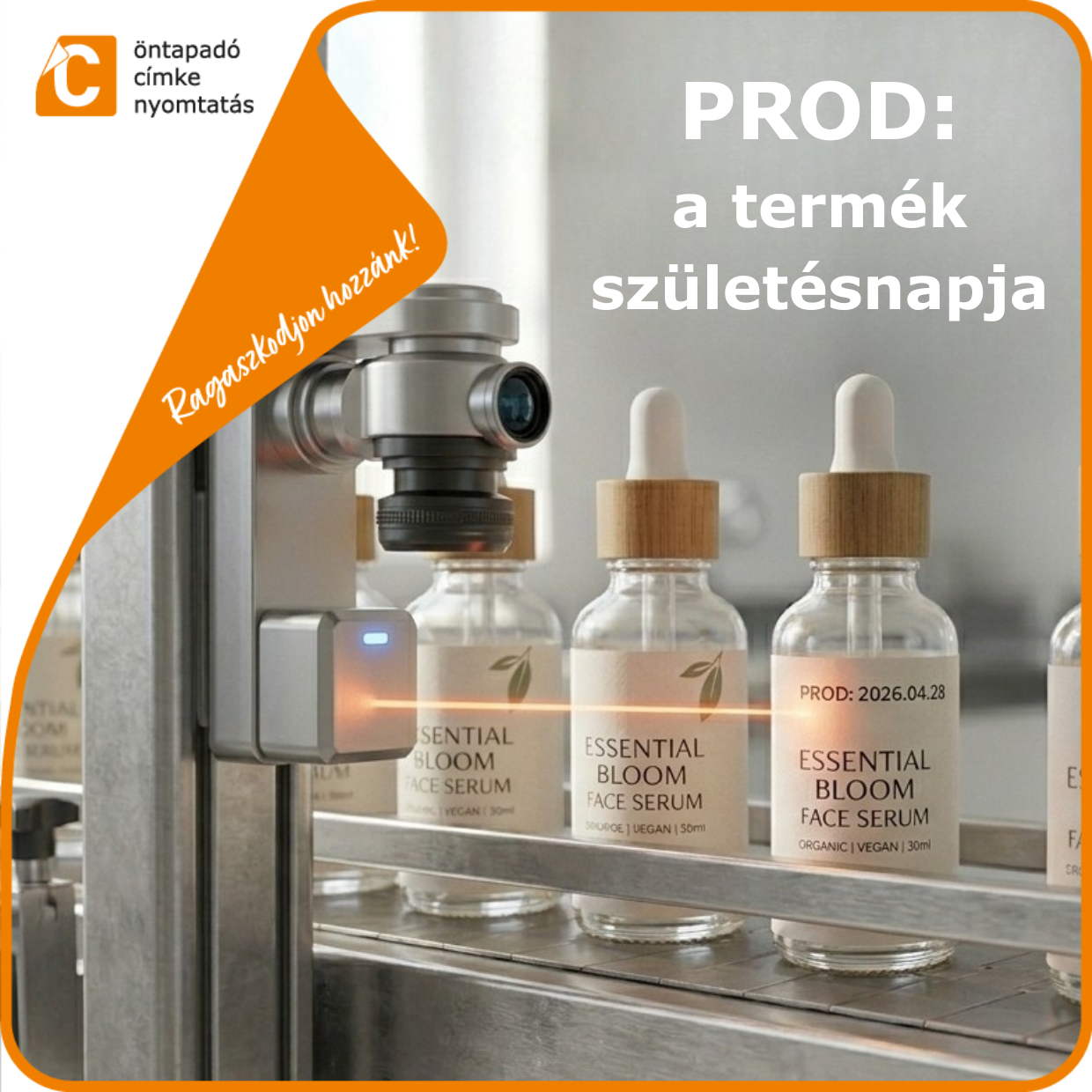 Mit jelent a PROD a címkén?