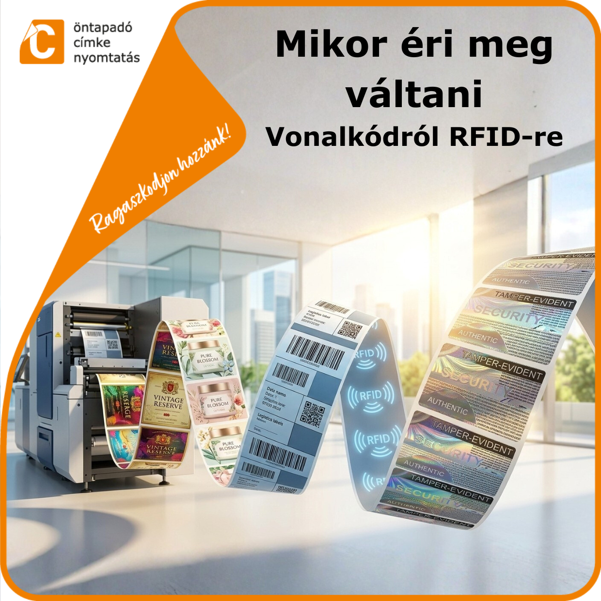 RFID vagy Vonalkód? – Megéri váltani?
