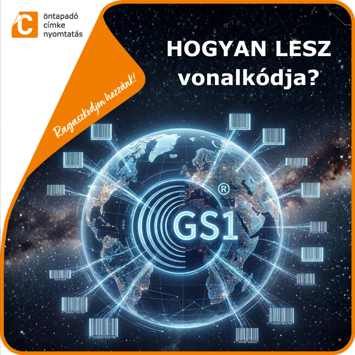 GS1 regisztráció és vonalkód igénylés menete – útmutató