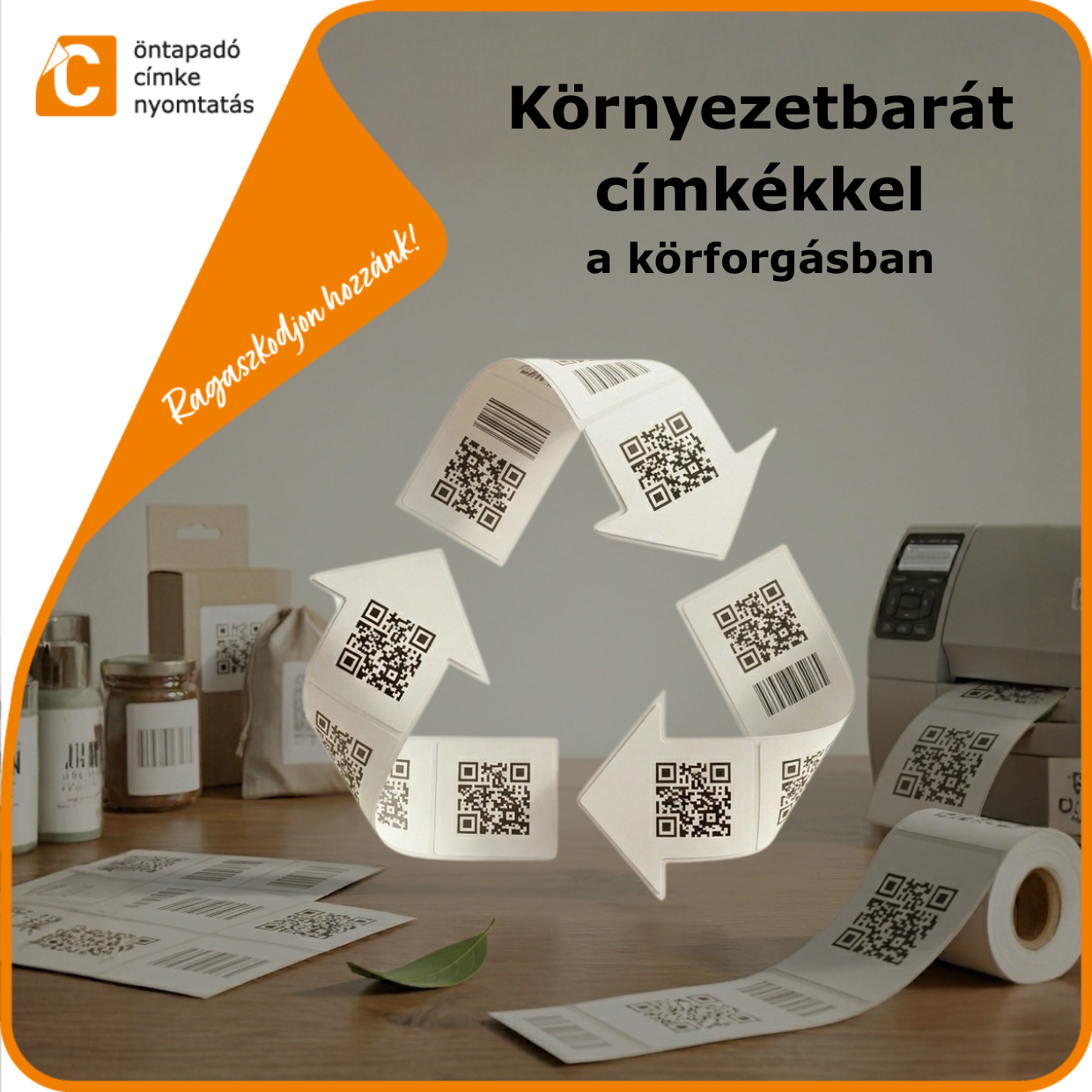 Környezetbarát címke megoldások