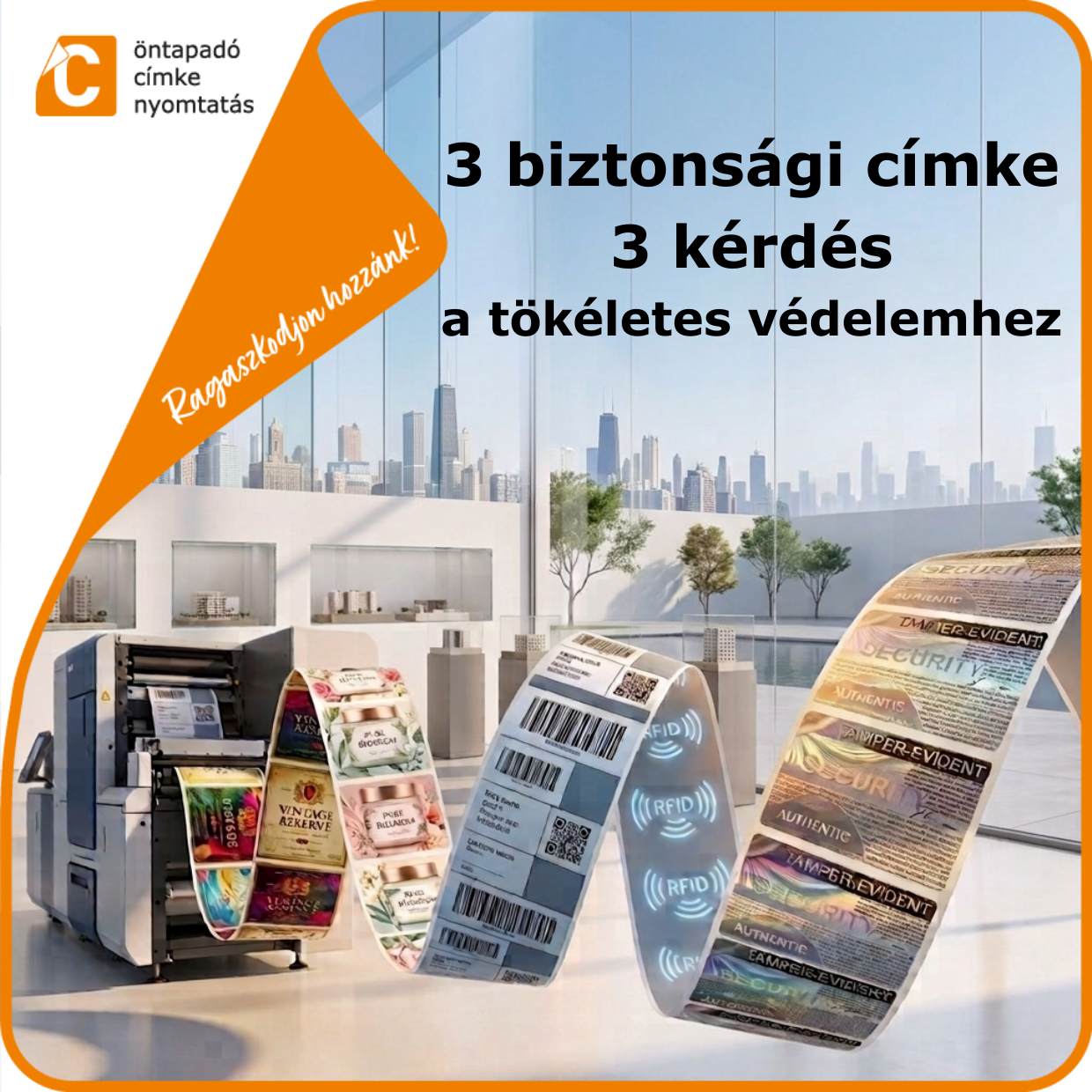 Döntési fa a megfelelő biztonsági címke kiválasztásához