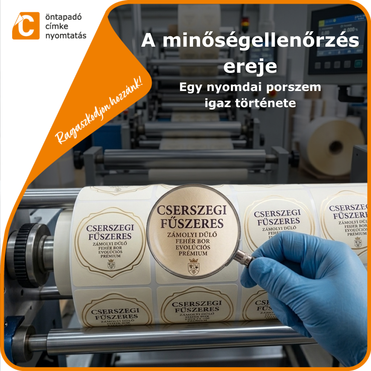 Hogyan szül bizalmat a minőségellenőrzés, ha porszem kerül a gépezetbe?