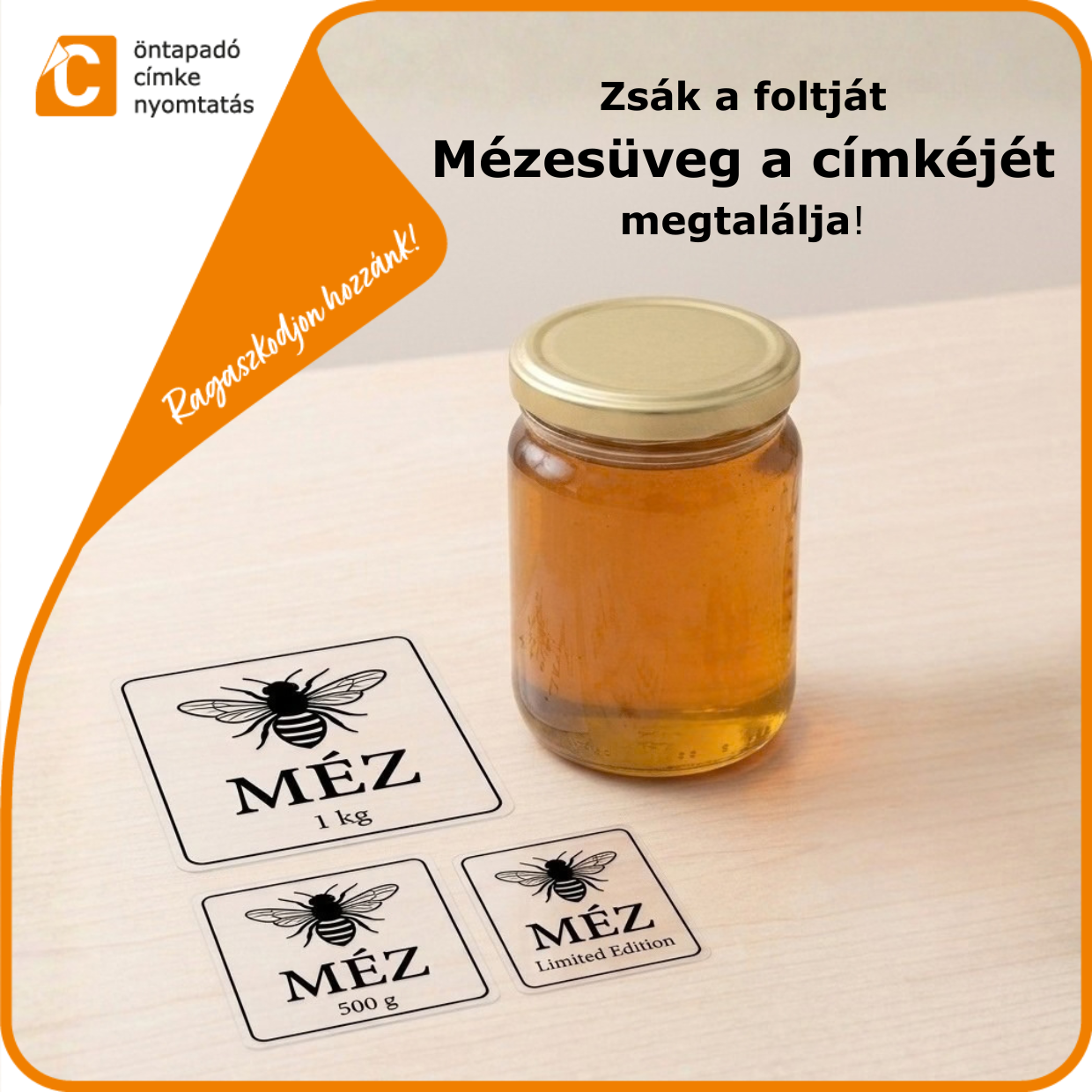 „A jó méznek is kell a cégér!” – Mézesüvegek őszi köntösben